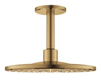 GROHE Rainshower Smartactive hovedbruser ø310mm med loftholder. Børstet cool sunrise