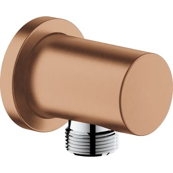 Grohe Rainshower udløbsvinkel - Børstet Warm Sunset, Rainshower Tilslutningsbøjning til væg