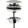 Grohe, Afløbsgarnituremed tryk-åben, Supersteel