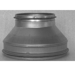 160 x 100 mm Reduktion ventilation nippel/nippel RCPL
