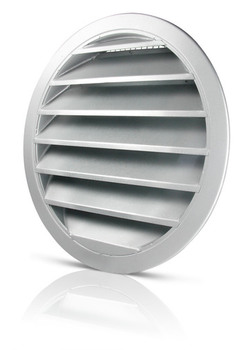 250 mm Vægrist aluminium USAV