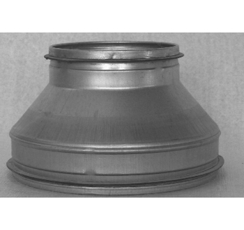 250 x 160 mm Reduktion ventilation nippel/nippel RCPL