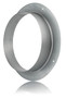  125 mm Væg-gennemføring VLG aluminium