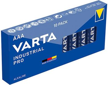 VARTA Element Industrial Pro AAA LR03 (10 pack) - 5 stk. tilbage