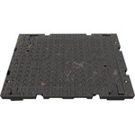 Melbye Skandinavia Melbye FF9060 915 x 610 mm dæksel, 40 t, støbejern, kabelbrønd