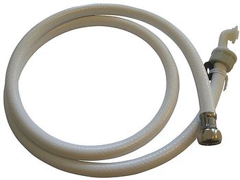 Vandforsyning, Neoperl vaskemaskine slange 2500 mm. 3/4 vinkel x 1/2 lige omløber Billede af Vandforsyning, Neoperl vaskemaskine slange 2500 mm. 3/4 vinkel x 1/2 lige omløber