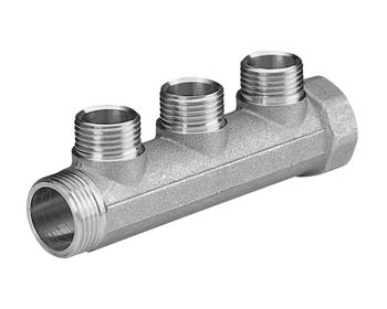 Altech TEA fordelerrør3/4x16mm 3 grene inklusiv omløbersæt for ALUPEX 16x2. TEA belagt