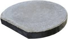 IBF Beton IBF 315 mm dæksel til kegle, tagbrønd, beton