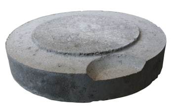 Billede af IBF Beton IBF 200 mm dæksel til kegle, tagbrønd, beton