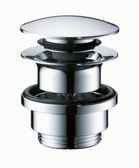 Hansgrohe bundventil 1. 1/4', Push-open med overløb