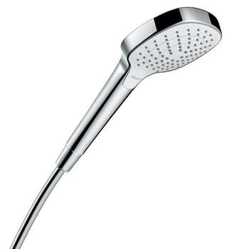 Hansgrohe Croma Select E Vario håndbruser, krom/hvid