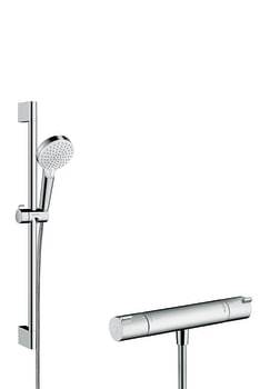 hansgrohe Crometta Brusersæt Vario med Ecostat 1001 ...