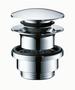 Hansgrohe bundventil 1. 1/4', Push-open med overløb