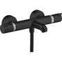 hansgrohe Ecostat Comfort kar/brusetermostat, mat sort