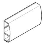 Rehau kanal decora 54/20sk hvid