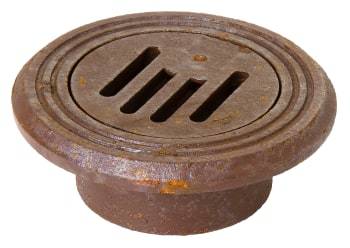 Billede af Jemi 110 mm rørbrøndkarm med rist, rund, 1,5 t, GG