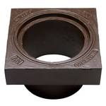 Ulefos NV 315 x 252 mm karm uden pakning, firkantet, fast, GG