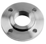 1.1/2 galvaniseret flange med gevind DIN 2566