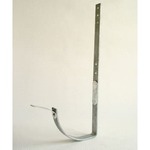 500 mm Rendejern med zink fjedre til RZ/VM 1/4 rund