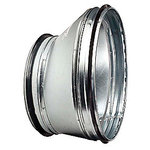 125 x 100 mm Reduktion ventilation excentrisk nippel/nippel RLL