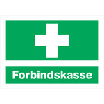 Skilt forbindskasse 30x21cm