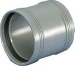 110 mm Skydemuffe afløb PP grå