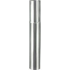 VMZINC skydestykke, ZINC NATUR - Ø 76 mm
