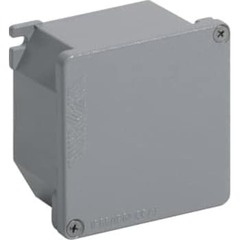 ILME APV9 montagekasse, mål 100x100x59 mm, IP66/IP67, grå, 3 hul