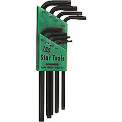 Stiftnøglesæt torx t9-t40