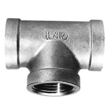1.1/2" tee aisi 316