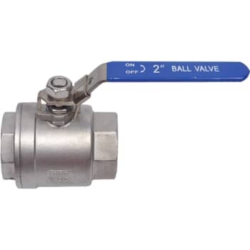 2 2 Delt Kuglehane Muffe/muffe Aisi 316 Cf8m