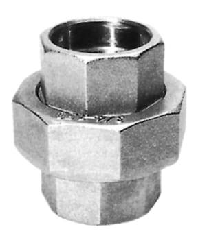 2" svejseunion med konisk tæt.