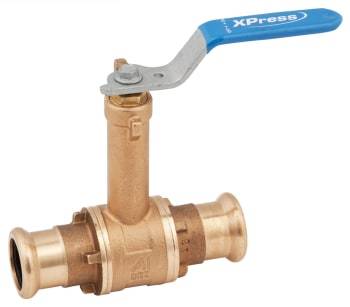 22 mm Xpress Fullflow presventil i rødgods lang spindel