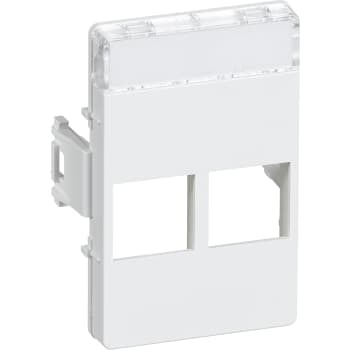 Actassi Clicline Dataudtag 2xrj45 Hvid