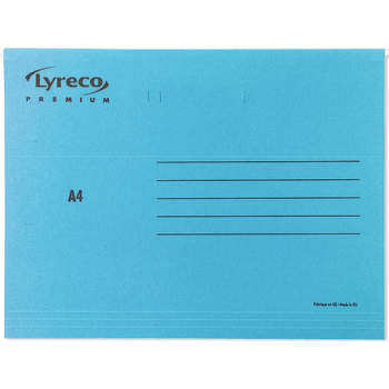 Billede af Lyreco Premium hængemappe, blå, 25 stk.