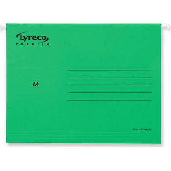 Billede af Lyreco Premium hængemappe, grøn, 25 stk.