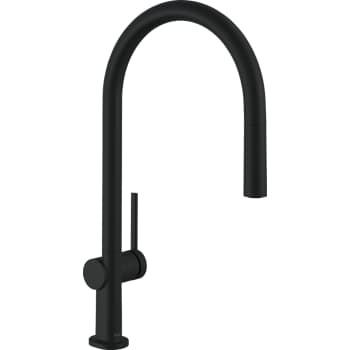 Hansgrohe Talis M54 Køkkenarmatur 210 1jet Med Udtræk Mat Sort