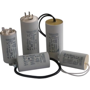 Kondensator RPC24505K-P 450V 5uF, M8 og 250 mm kabel