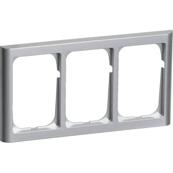 Fuga Ramme 63 Softline 3x1,5M vandret stålmetallic