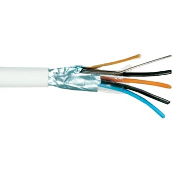 Signalkabel PTS-HF 1x2x0,6 hvid halogenfri S100 (100 mtr)