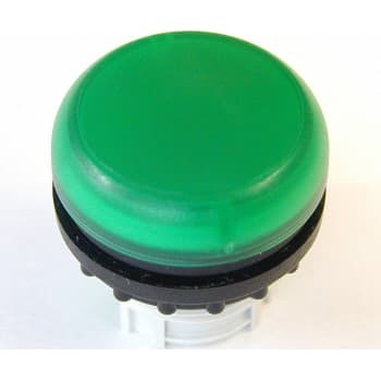 Signallampe flad, grøn m22-l-g (10 stk)