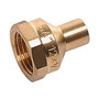 22 mm x 3/4 Lodde overgang nippel/muffe