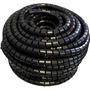 Cable eater 15mm sort (50 mtr)