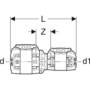 Geb reduktion 75x63mm ppsu sor