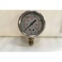 Glycerinmanometer Ø 63 mm RF hus, 1/4rg.nedadvendt 0+40 Bar/Psi