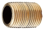 Messing nippel 3/4' Sammenskåret Messing