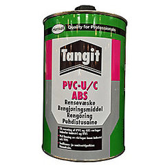 GF Tangit rensevæske, 1 liter, til ABS, PVC og PVC-C