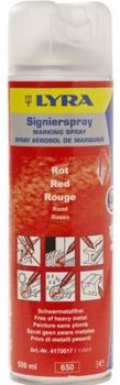 Tajima Trading Lyra Markeringsspray Rød