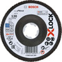 Bosch Lamelslibeskive xlock 125 k120 (10 stk)