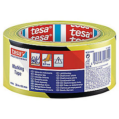 Tesa Markeringstape gul/sort pvc